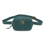 Miu Miu Matelassé · Belt Bag Mini