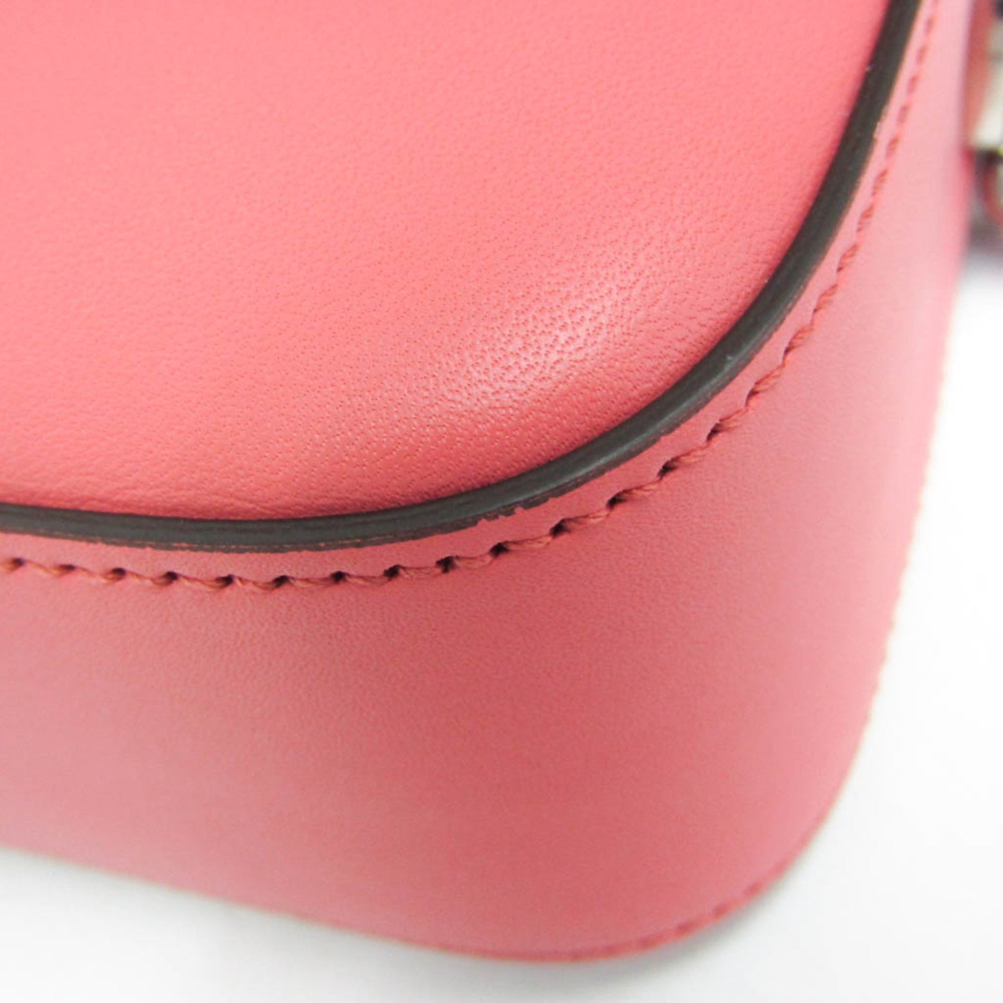 Gucci Double G · Leather Shoulder Bag