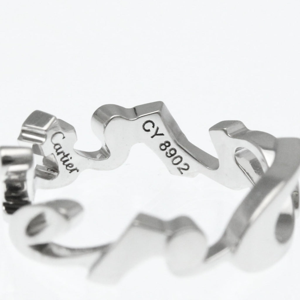 Cartier Signature Ring · 18K White Gold
