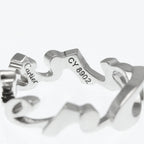 Cartier Signature Ring · 18K White Gold