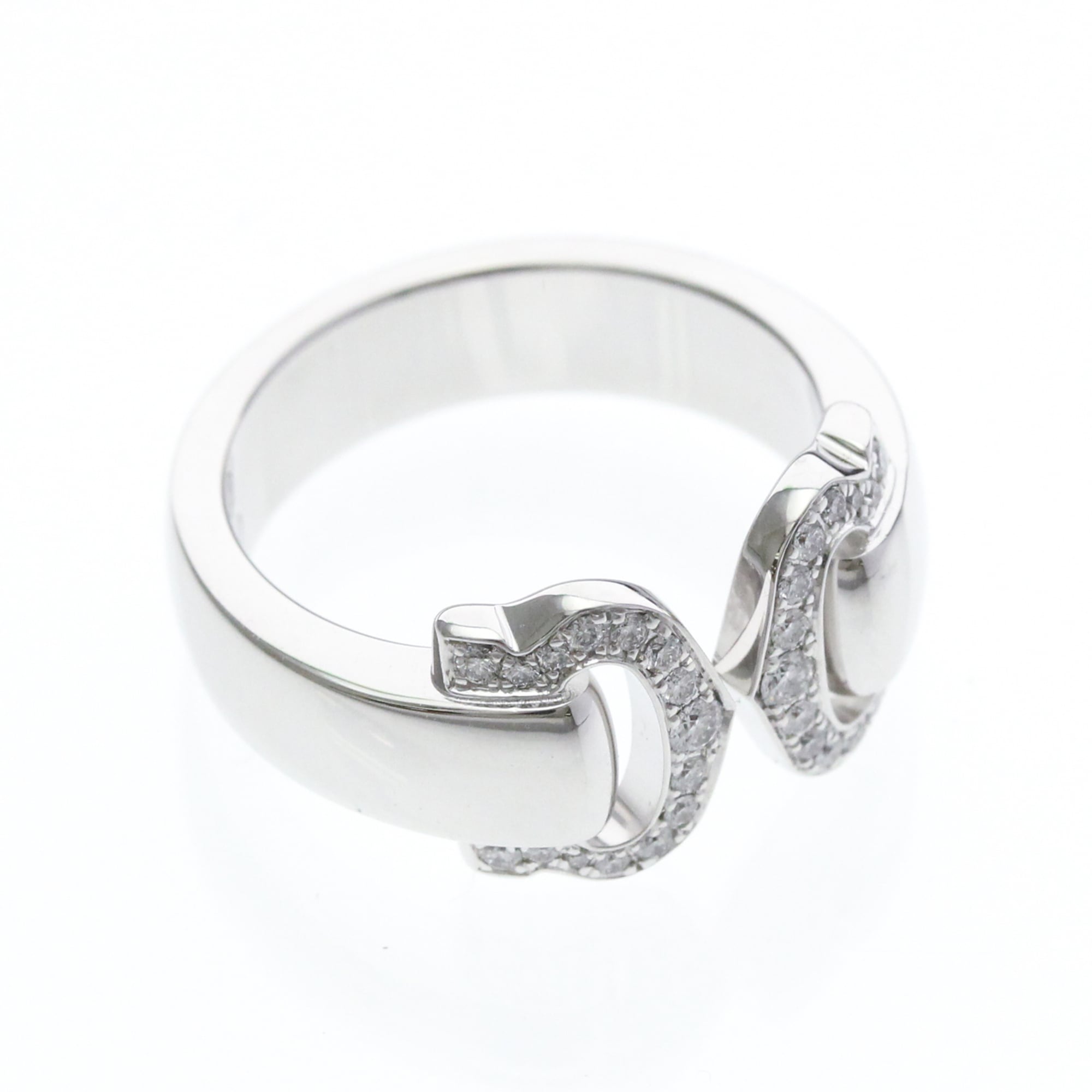 Cartier 2C Boucle Diamond · 18K White Gold