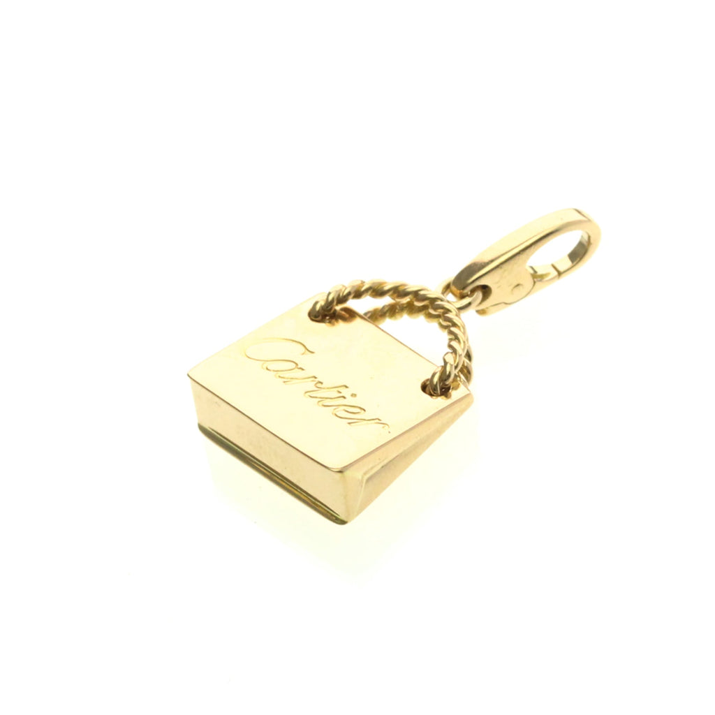 Cartier Shopping Bag Charm · Rose Gold