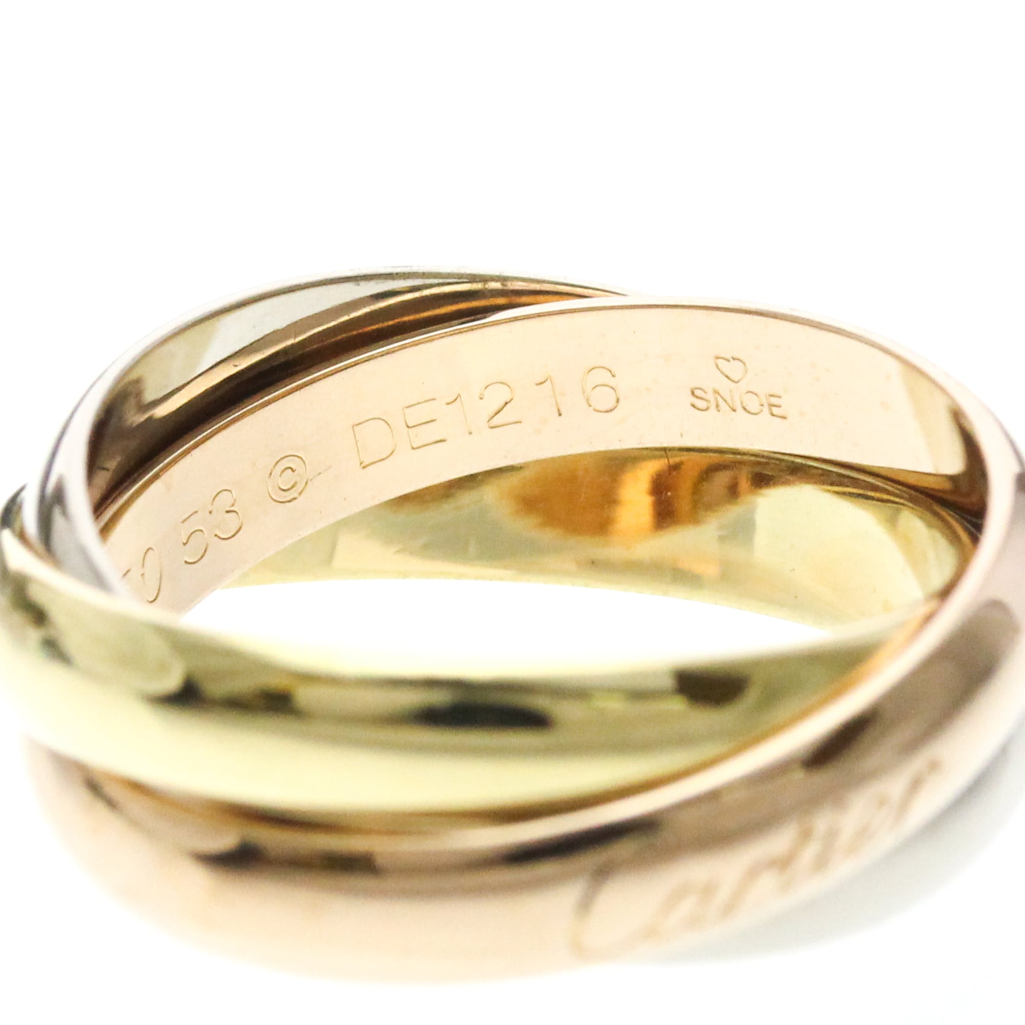 Cartier Trinity · Three Gold