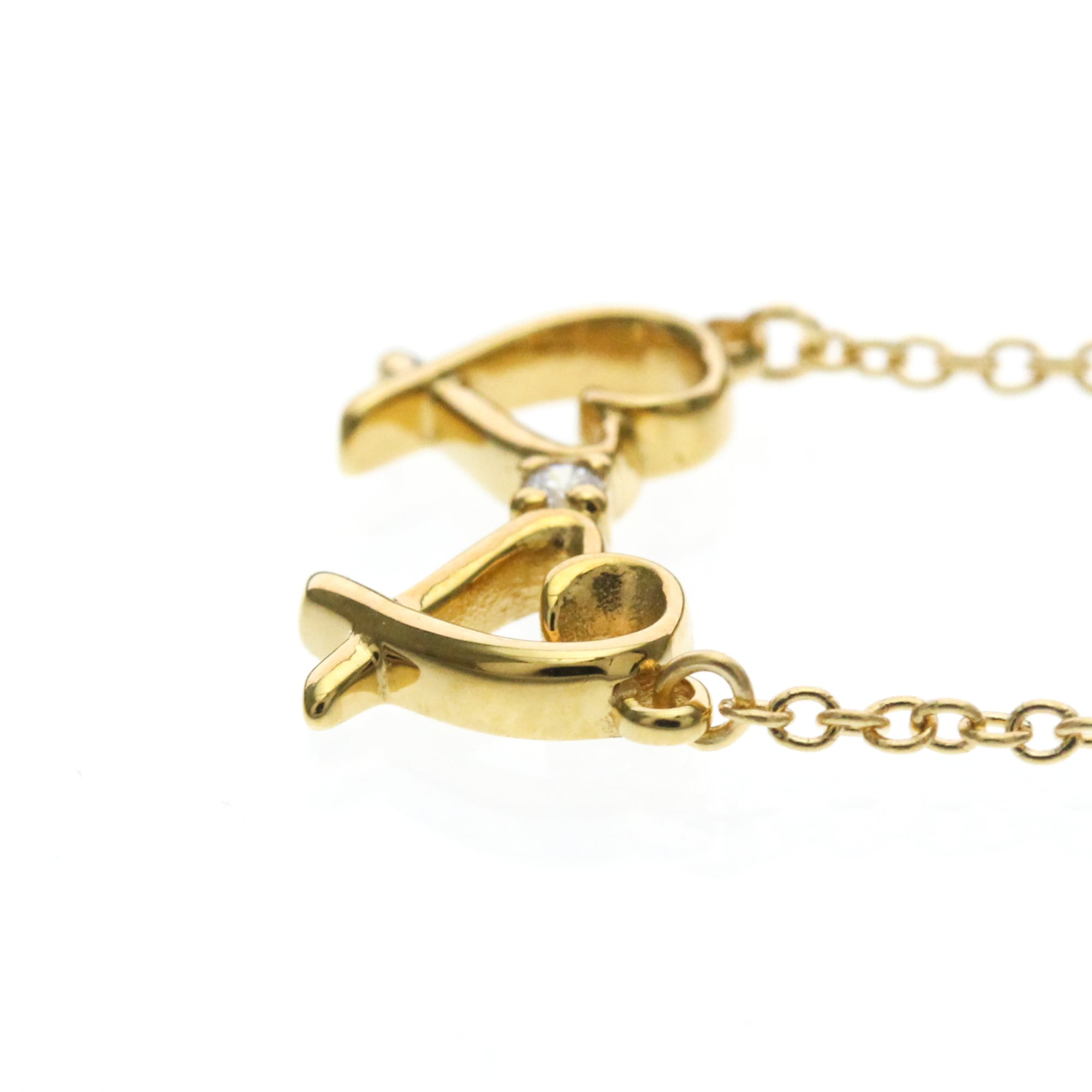 Tiffany Double Loving Heart · 18K Yellow Gold