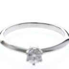 Tiffany Solitaire · 0.2ct Diamond · Platinum