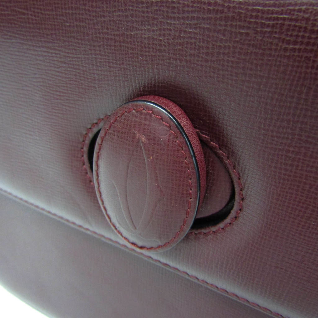 Cartier Must Turnlock · Bordeaux Leather