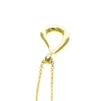 Tiffany Open Teardrop · 18K Yellow Gold