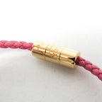 Prada Nappa Triangle · Leather Bangle