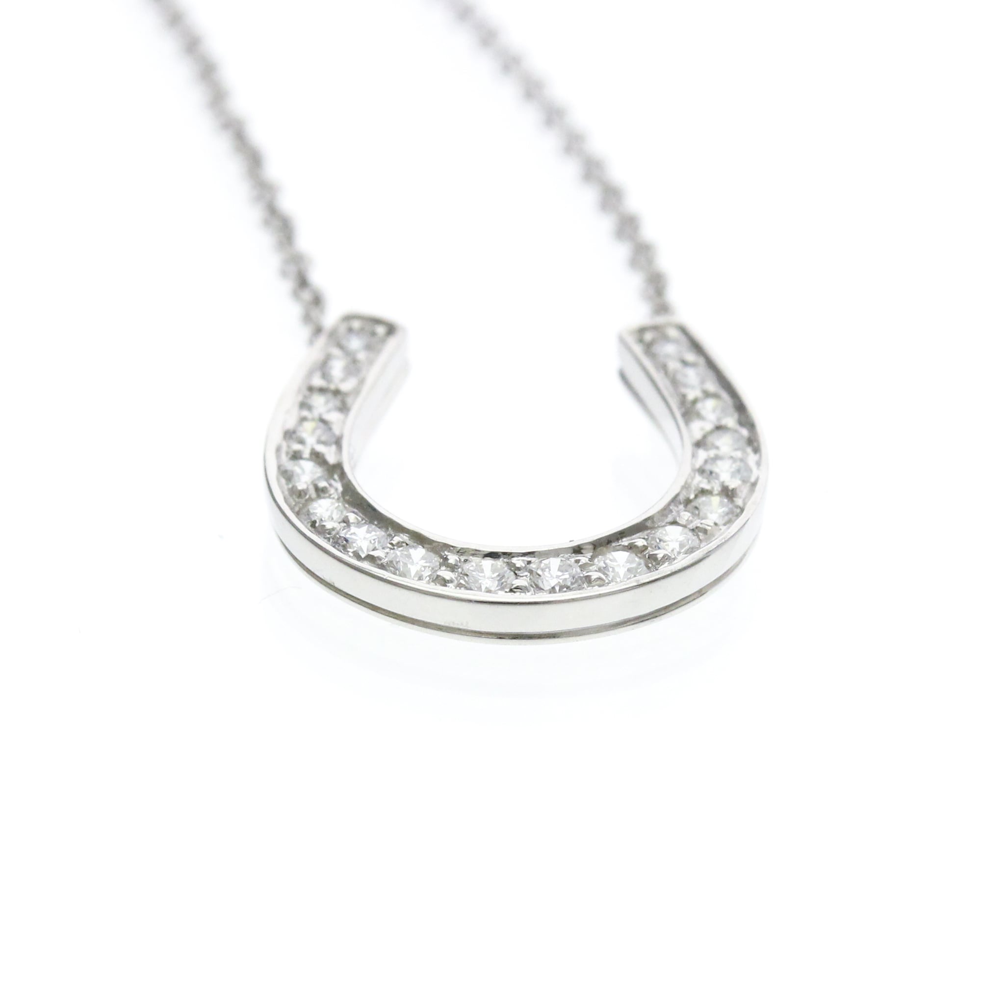 Tiffany Horseshoe · Platinum · Diamond