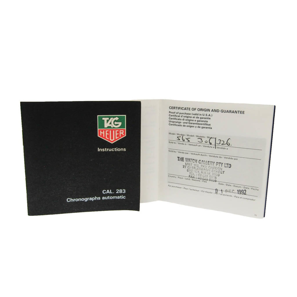 Tag Heuer Professional 2000 · Chronograph