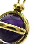 Pomellato Amethyst Charm · 18K Yellow Gold