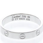 Cartier Mini Love Ring · 18K White Gold