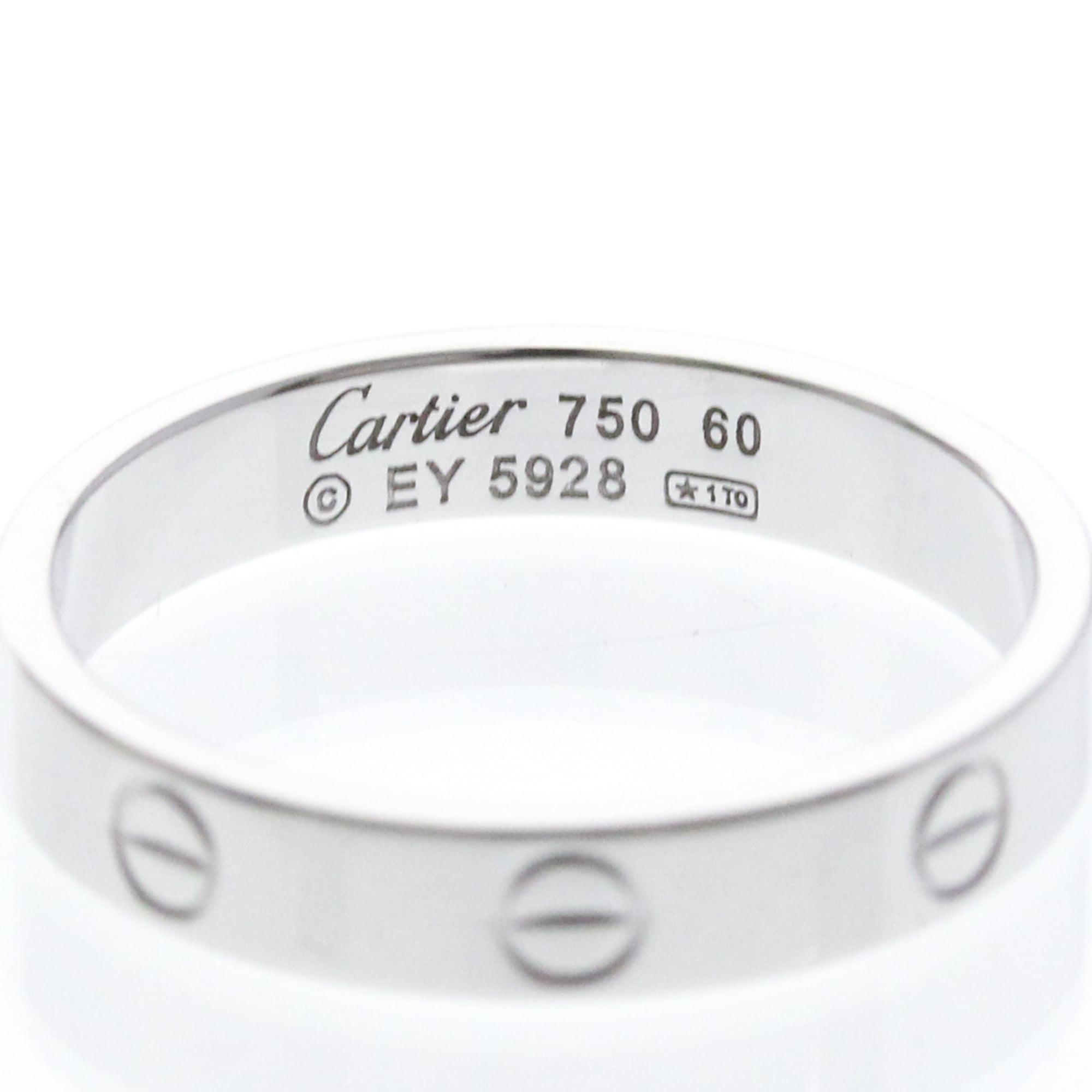 Cartier Mini Love Ring · 18K White Gold