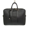 Gucci GG Embossed · Leather Briefcase