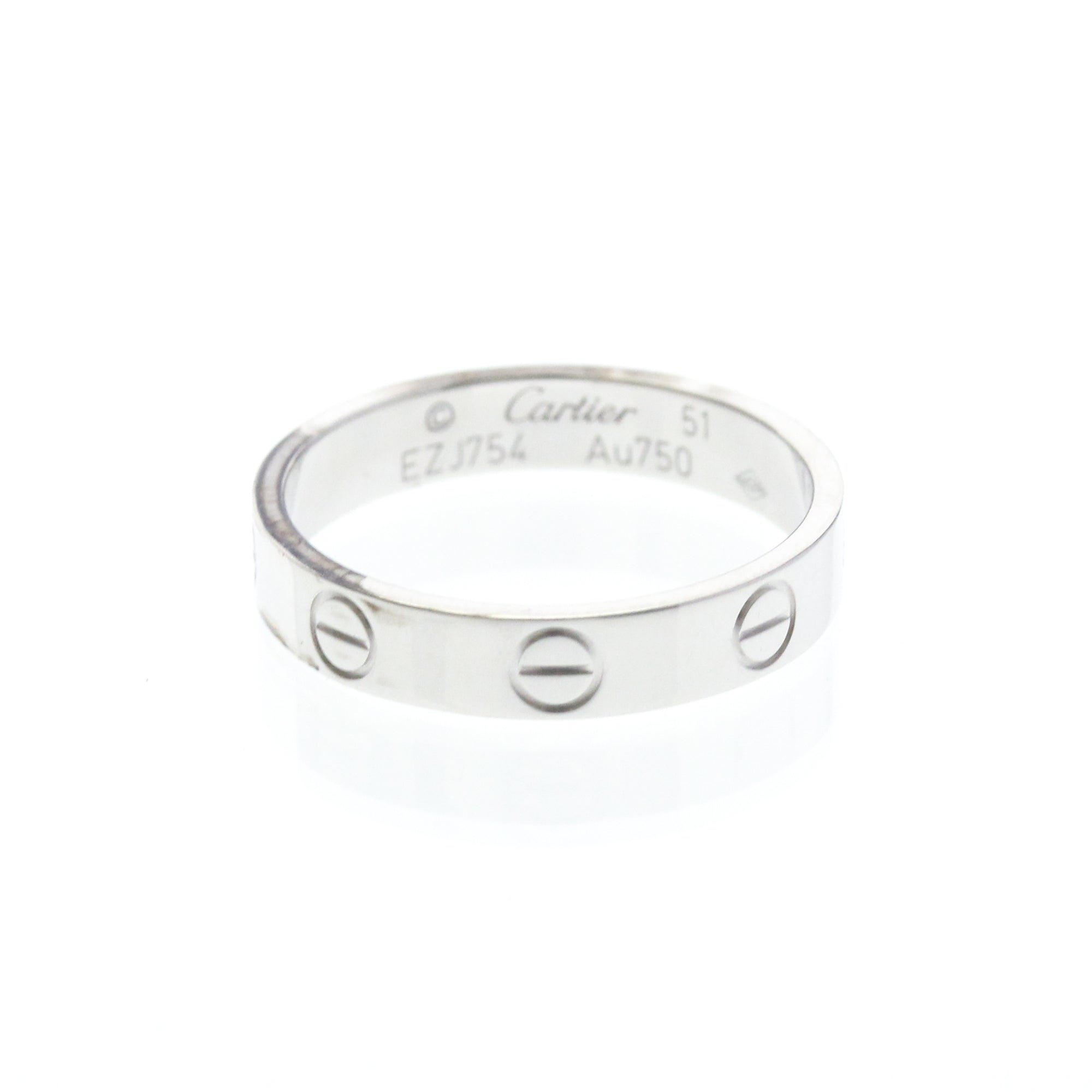 Cartier Mini Love · 18K White Gold · Diamond