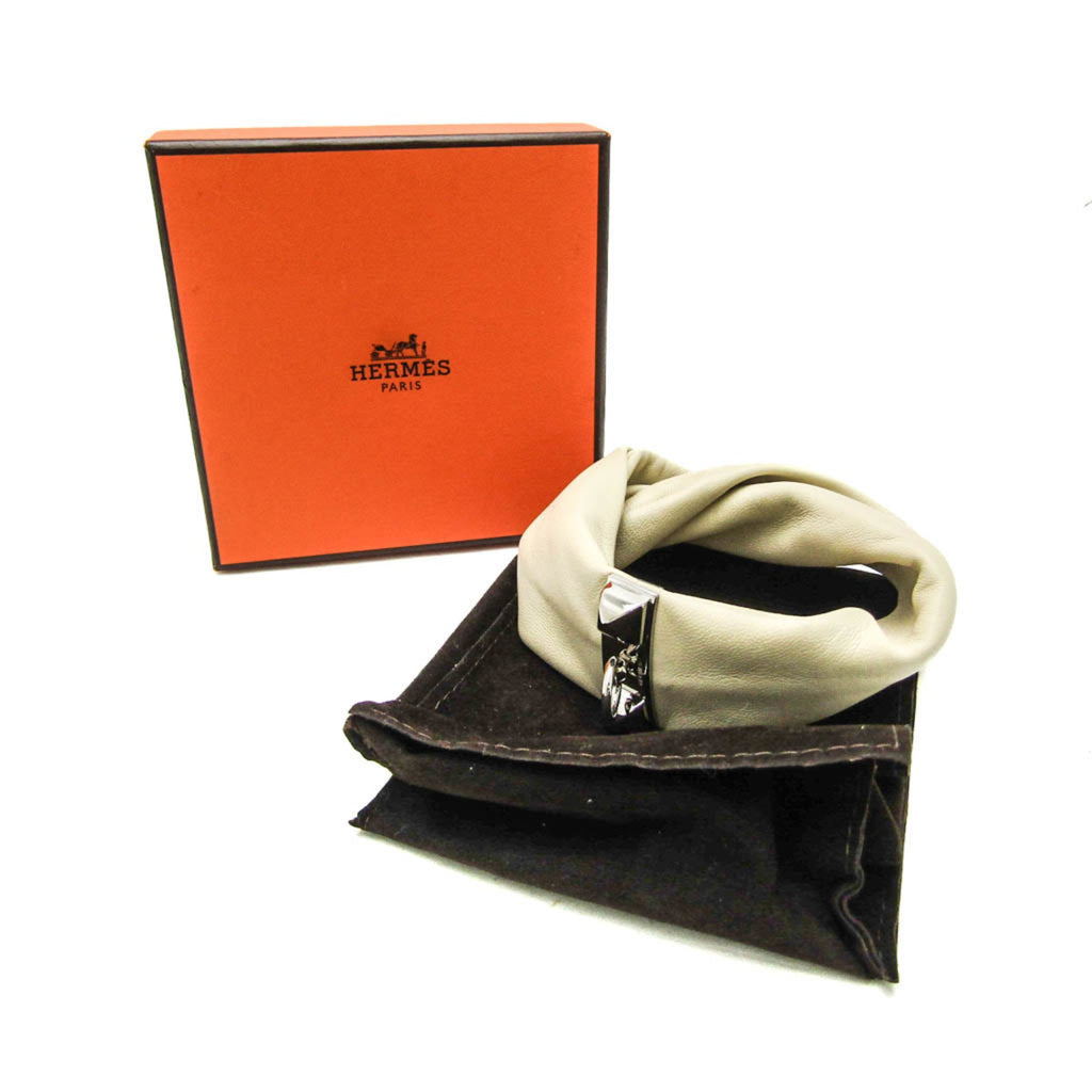 Hermès Médor · Petit H · Leather Bangle