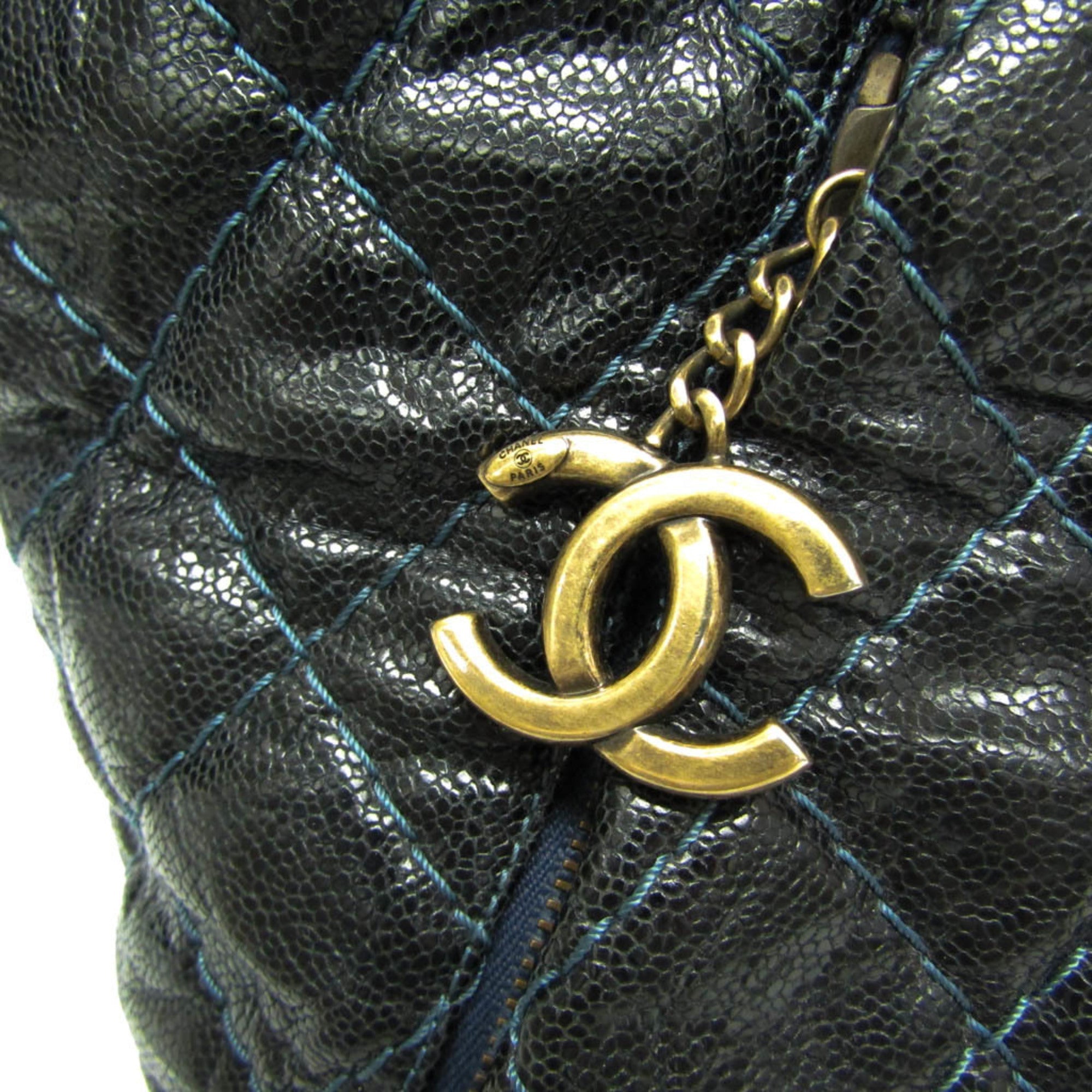 Chanel Matelasse Chain · Grained Calfskin