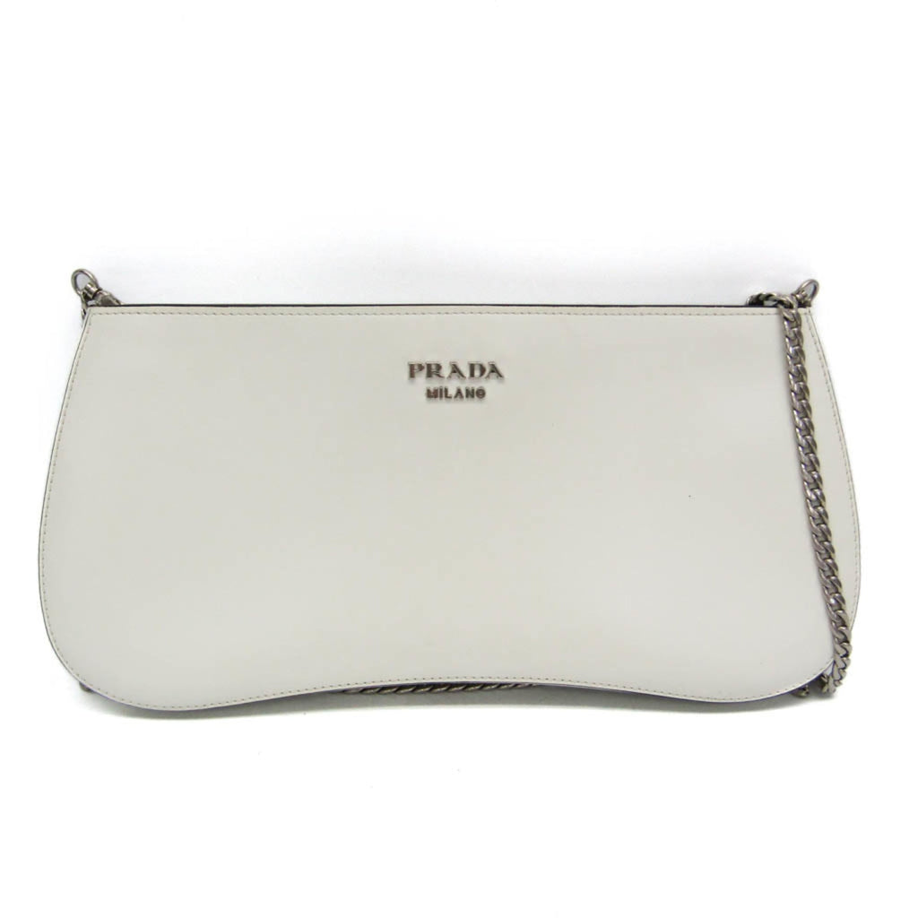 Prada Sydney · Leather Clutch