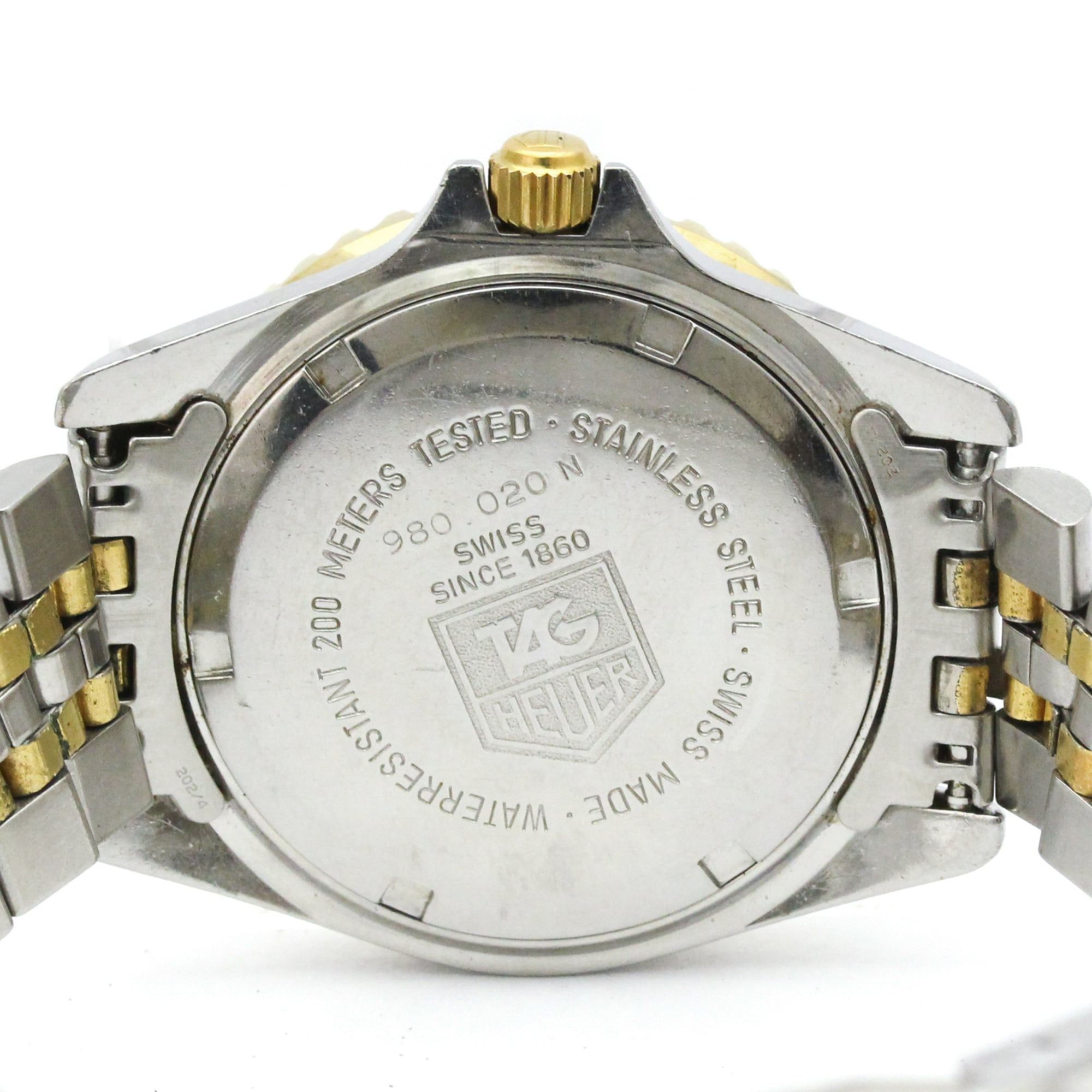 Tag Heuer Professional · Gold Plated Steel