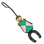 Hermès Jockey Charm · Barenia Leather