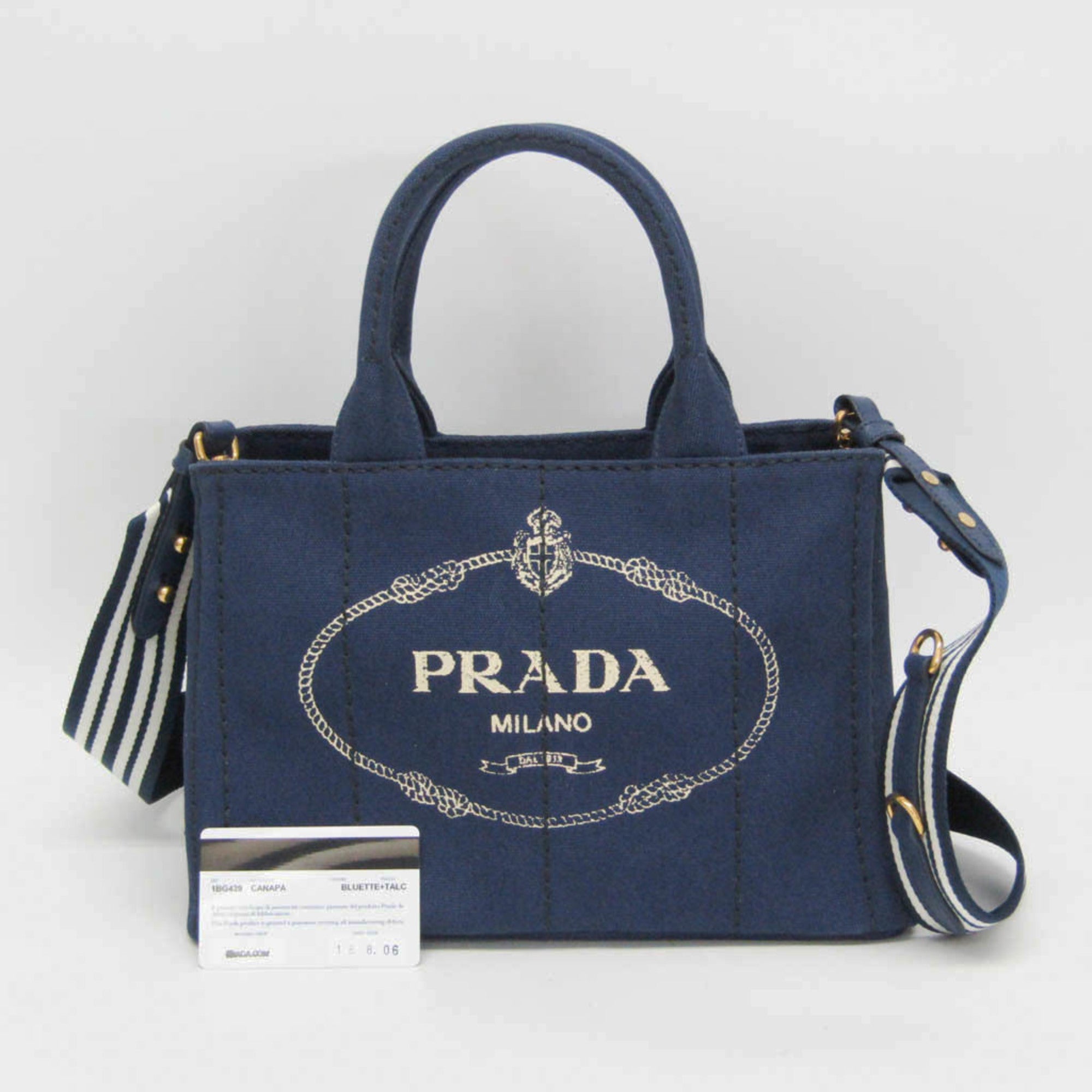 Prada Canapa · Canvas Tote