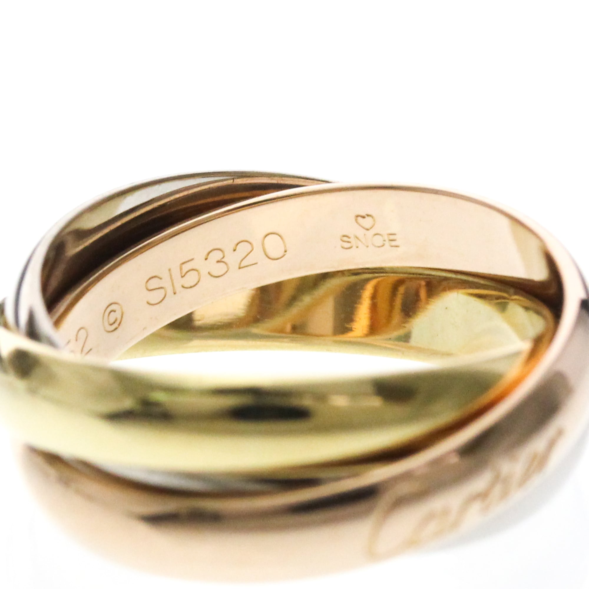 Cartier Trinity · Three Gold