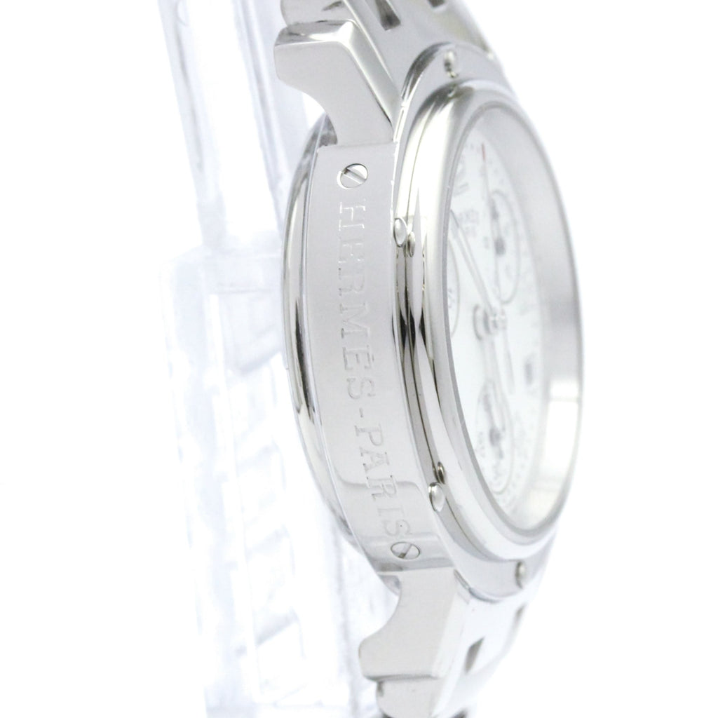 Hermes Clipper Chronograph · Steel