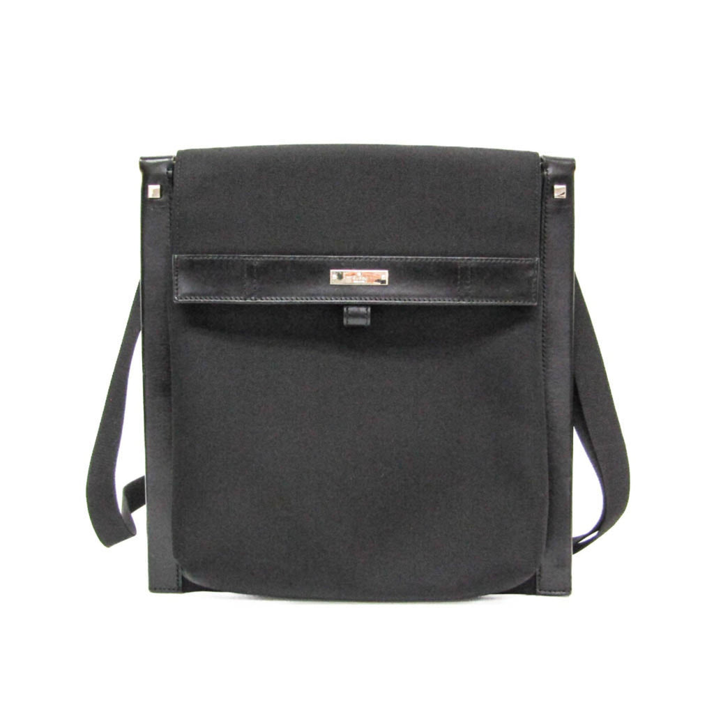 Gucci Nylon & Leather Shoulder Bag