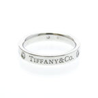 Tiffany Three Diamond · Platinum