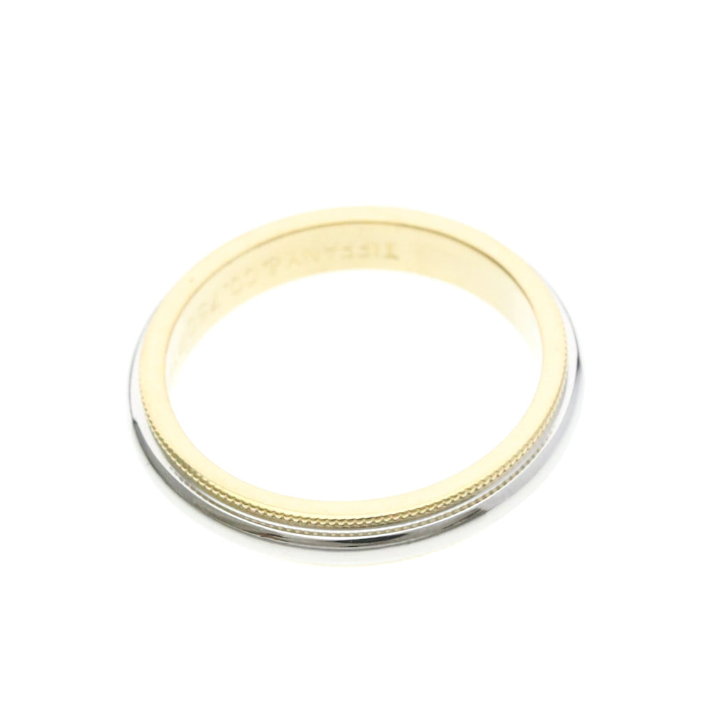 Tiffany Milgrain · Platinum & 18K Gold