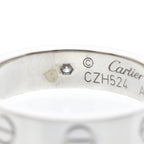 Cartier Mini Love · 18K White Gold