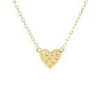 AHKAH Heart Pavé · 18K Yellow Gold · Diamond
