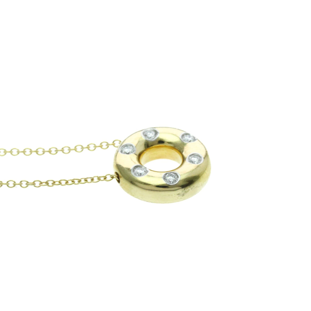 Tiffany Dots Circle · Diamond · Platinum