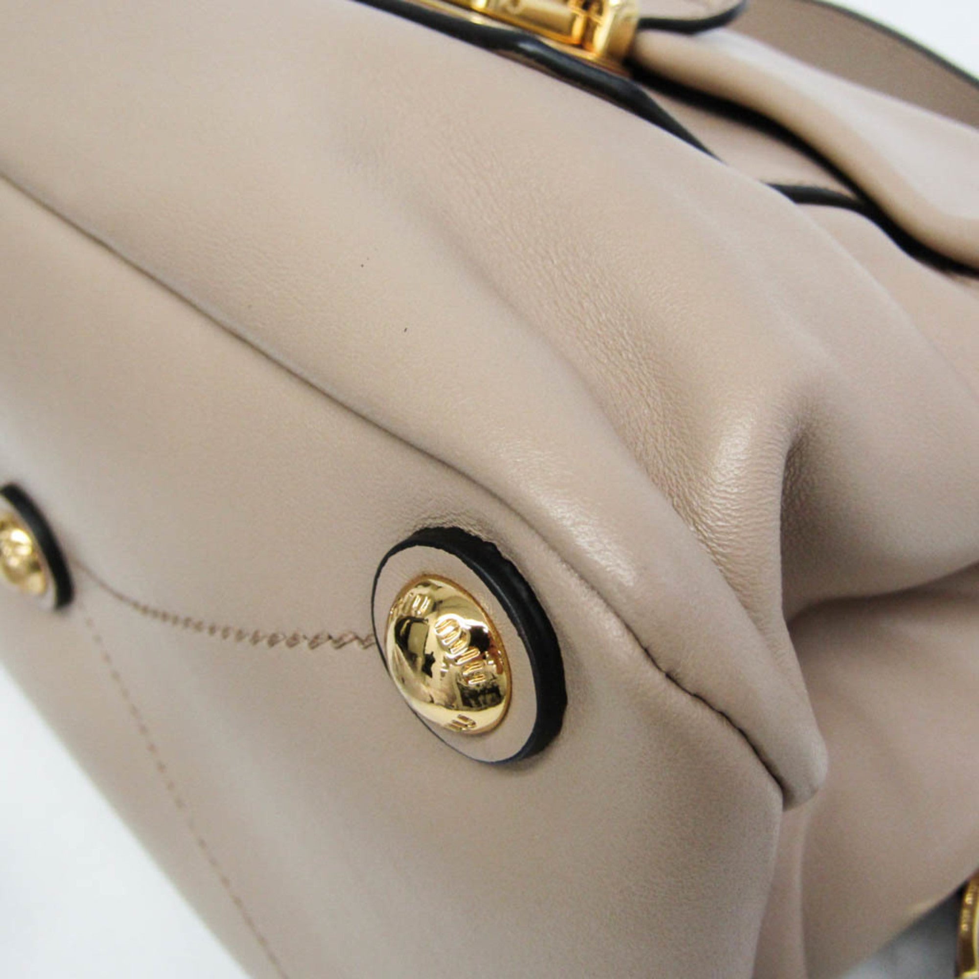 Miu Miu · Leather Shoulder Bag