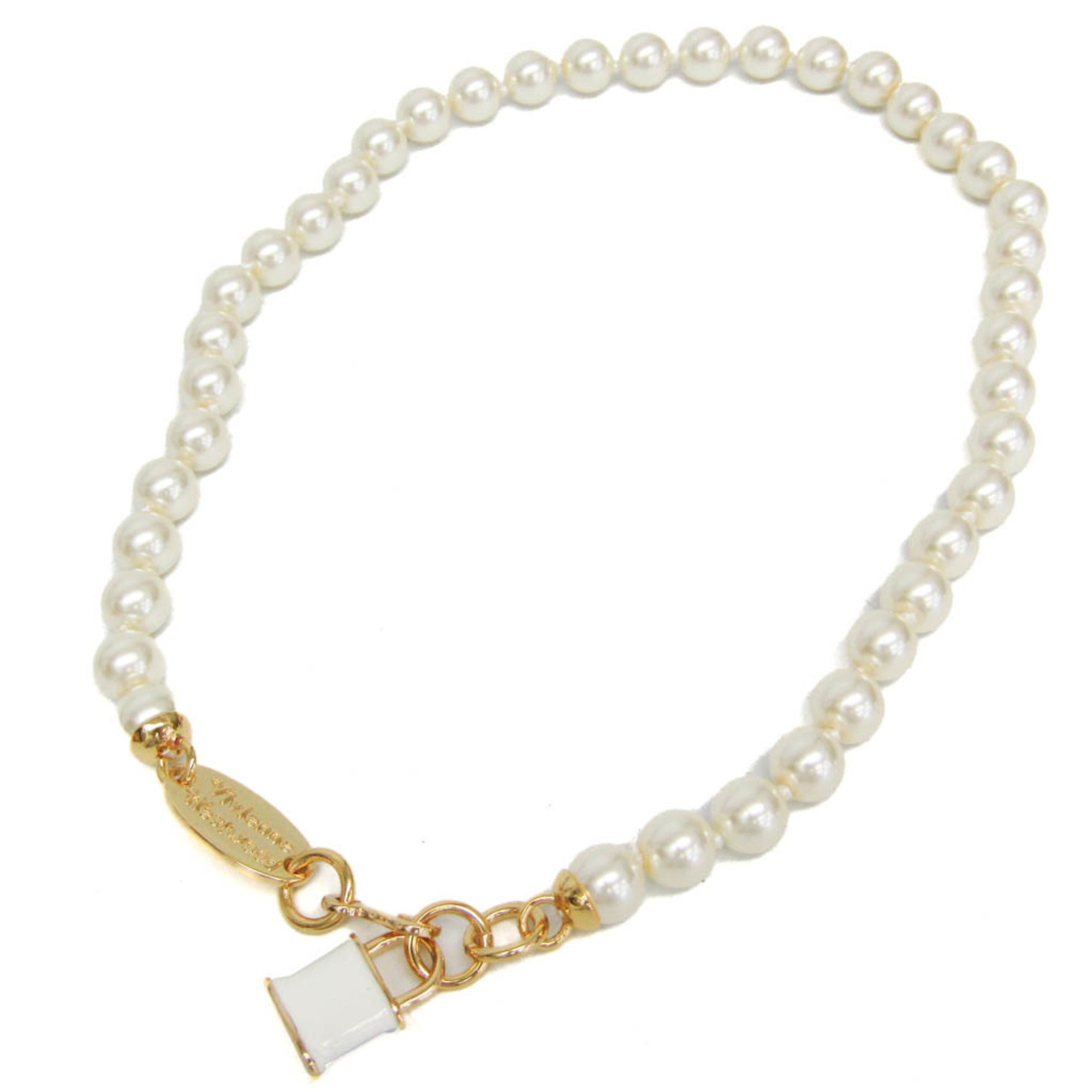 Vivienne Westwood · Pearl Padlock Necklace