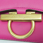 Salvatore Ferragamo Gancini · Lilac Leather