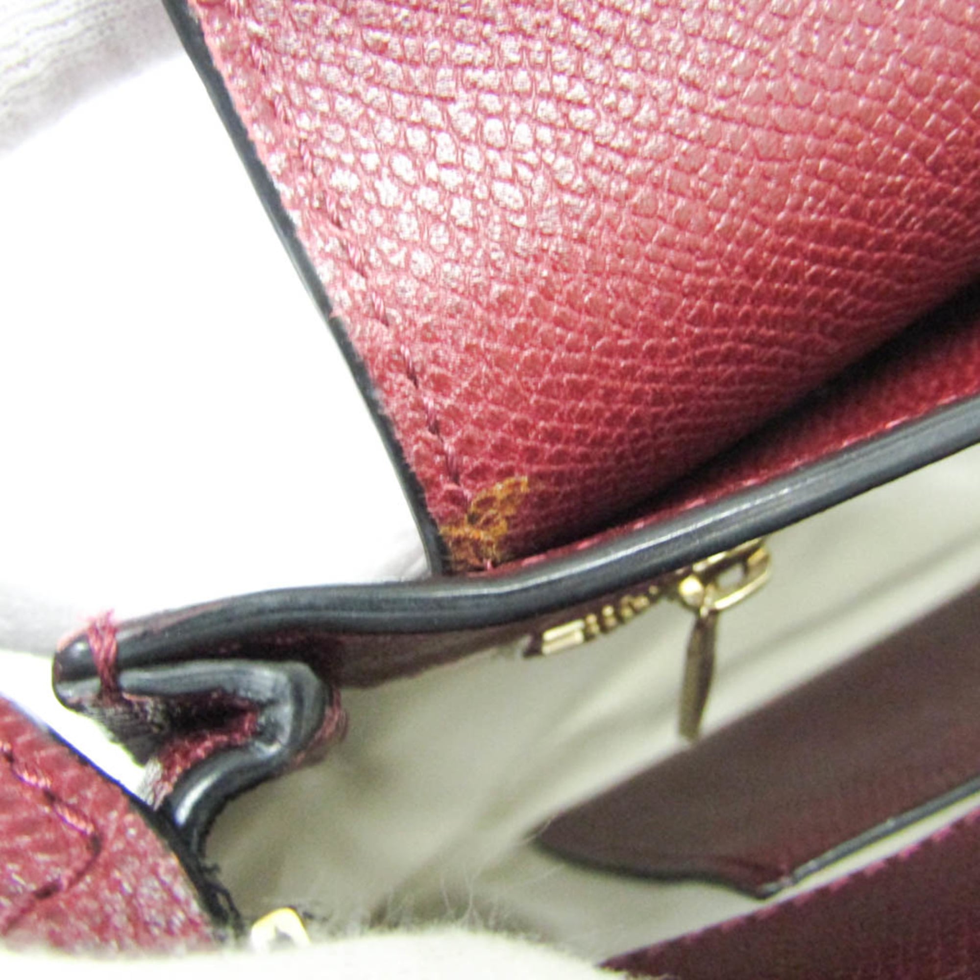 Valextra Crossbody · Leather Shoulder Bag