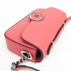 Gucci Double G · Leather Shoulder Bag