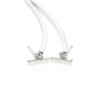 Tiffany T-Wire Bar · 18K White Gold