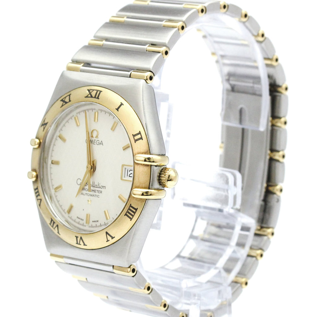 Omega Constellation · 18K Yellow Gold · Steel