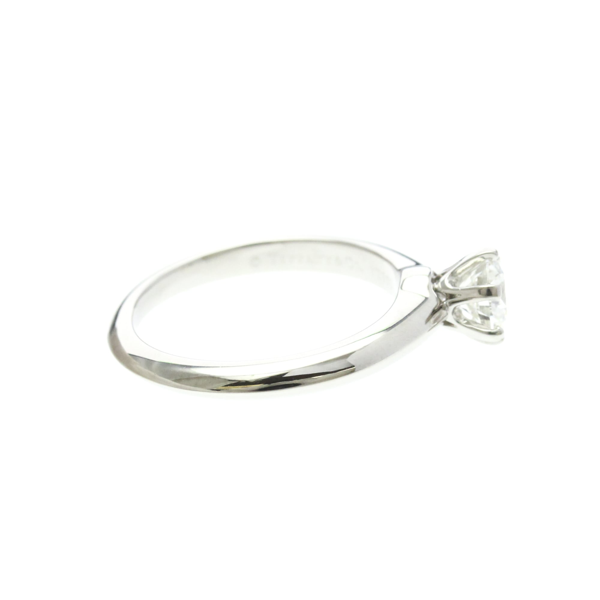 Tiffany Solitaire · Platinum · Diamond