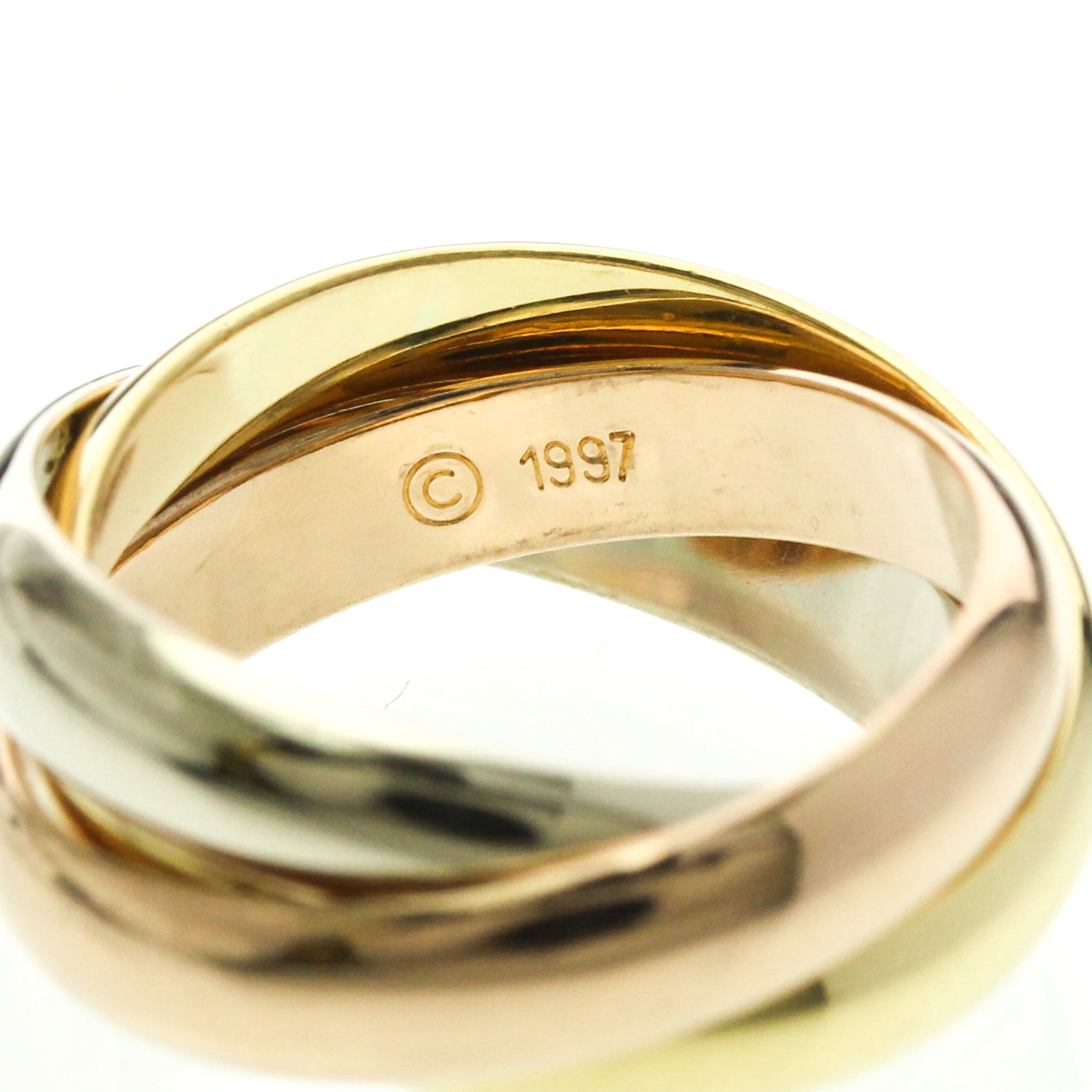 Cartier Trinity · Tri-Gold Ring