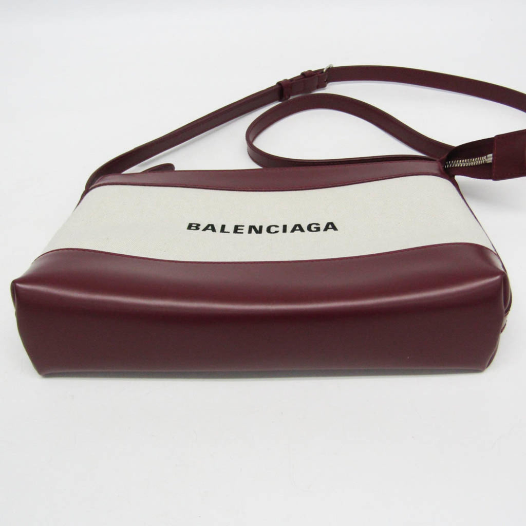 Balenciaga Navy · Canvas Crossbody