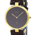 Cartier Must Vendome · Gold Plated · Quartz