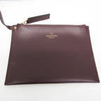 Valentino Garavani V Logo · Leather Canvas Tote