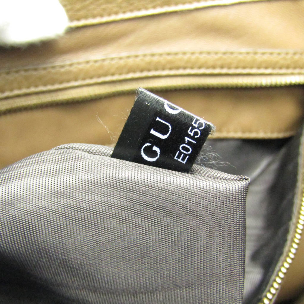 Gucci Bamboo · Leather Shoulder Bag