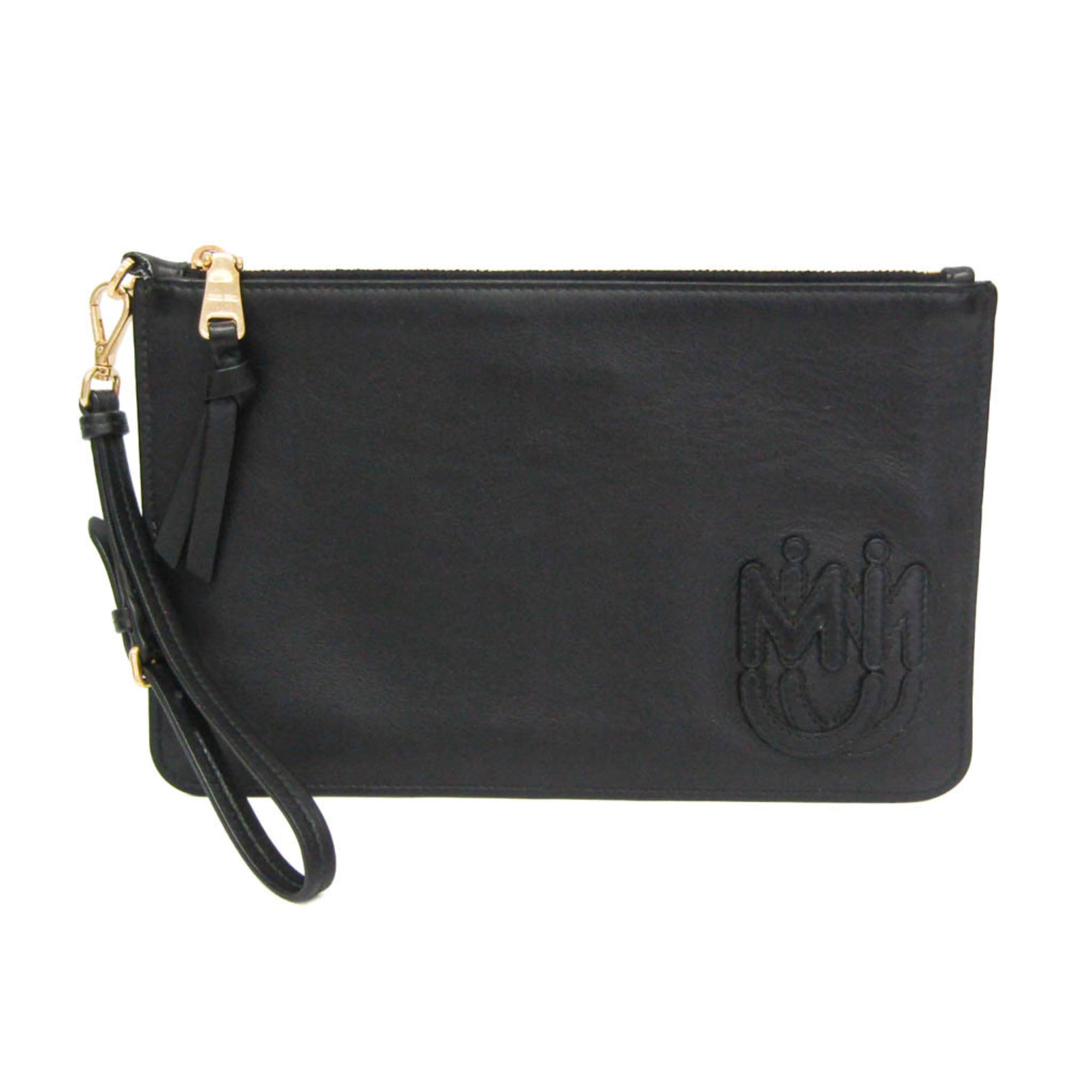 Miu Miu · Leather Clutch Pouch