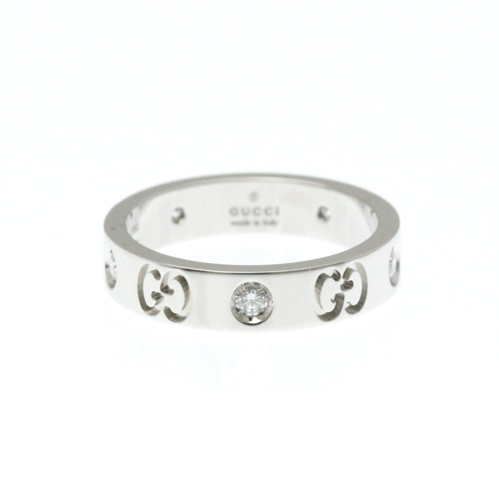 Gucci Icon · Diamond · 18K White Gold