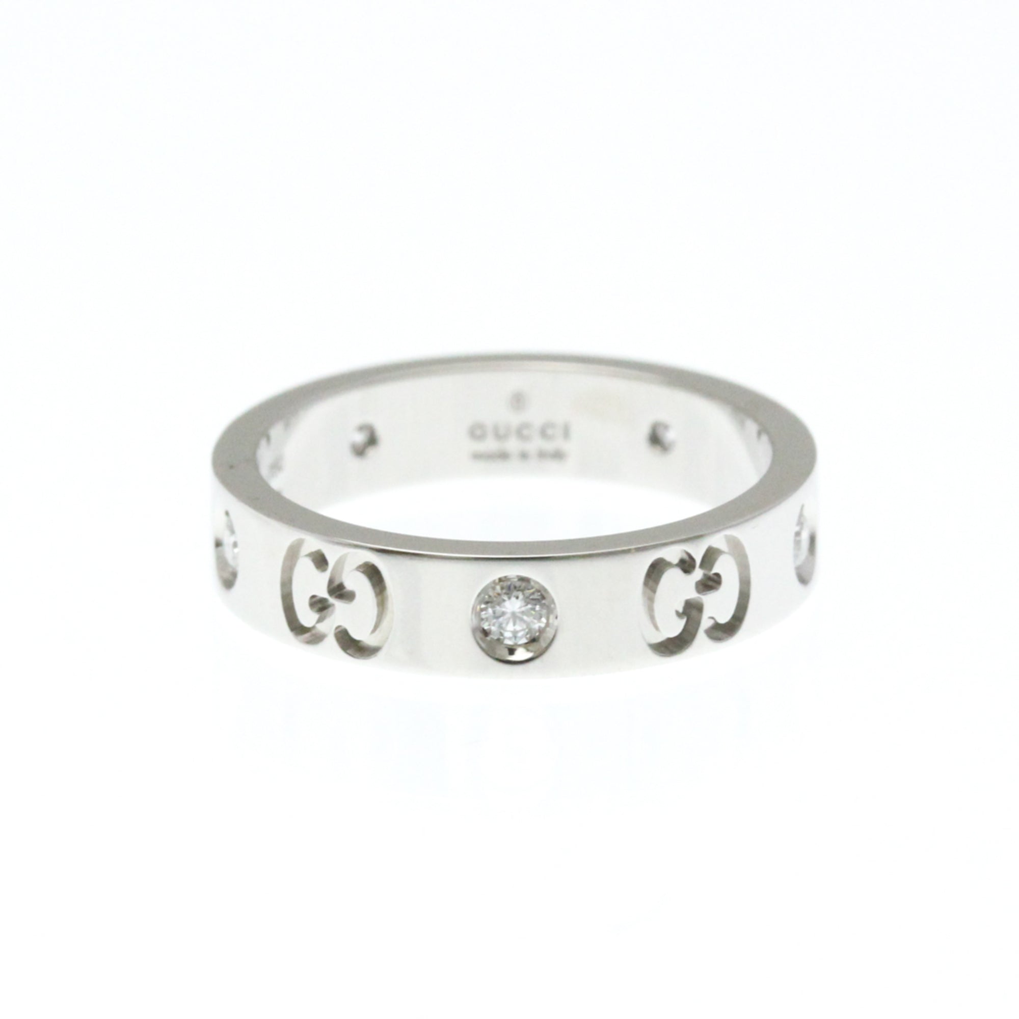 Gucci Icon · Diamond · 18K White Gold