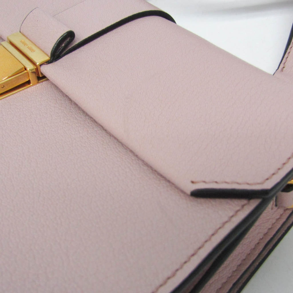 Miu Miu Madras · Leather
